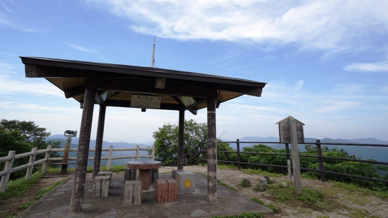 山頂からの景色