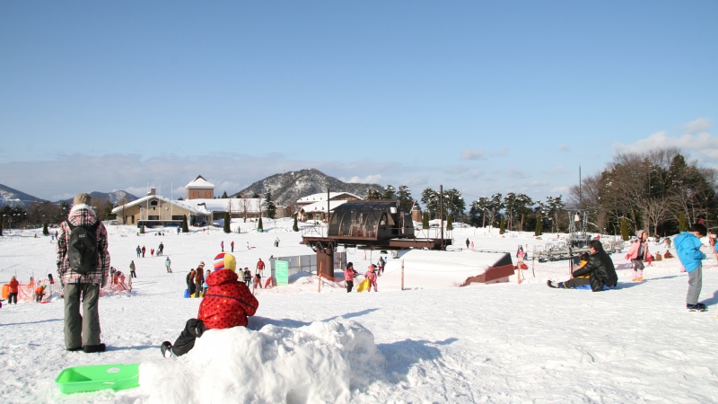 冬の牧場公園