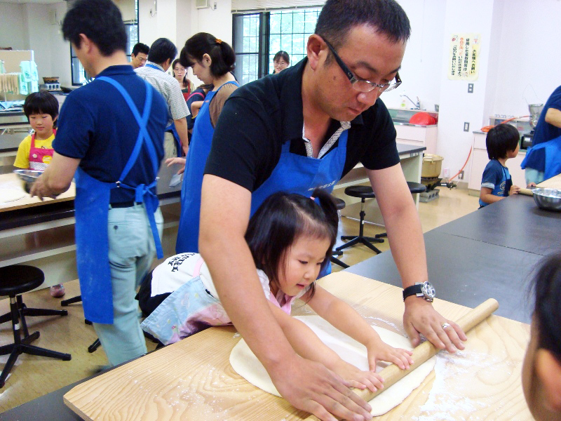 うどん打ち体験